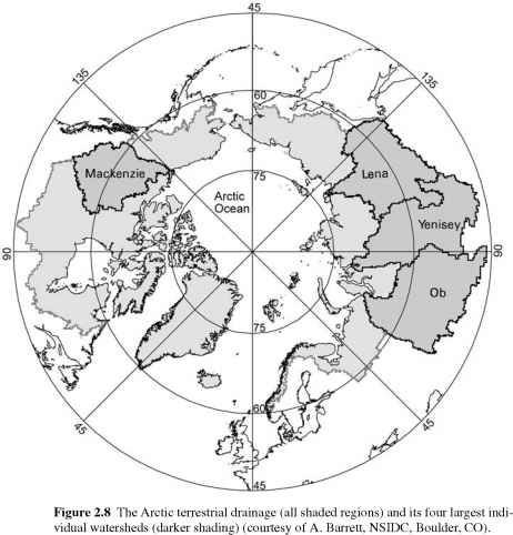 欧亚大陆地图，但所有的冰都融化了