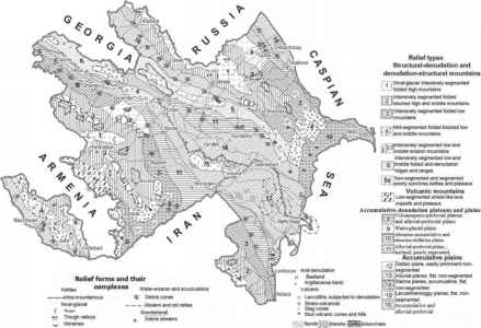 Geological Map Azerbaijan